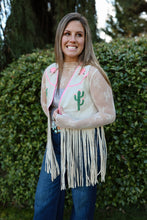 Load image into Gallery viewer, Cactus Suede Fringe Vest
