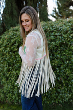 Load image into Gallery viewer, Cactus Suede Fringe Vest
