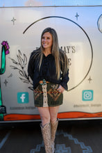 Load image into Gallery viewer, Olive Corduroy Skirt
