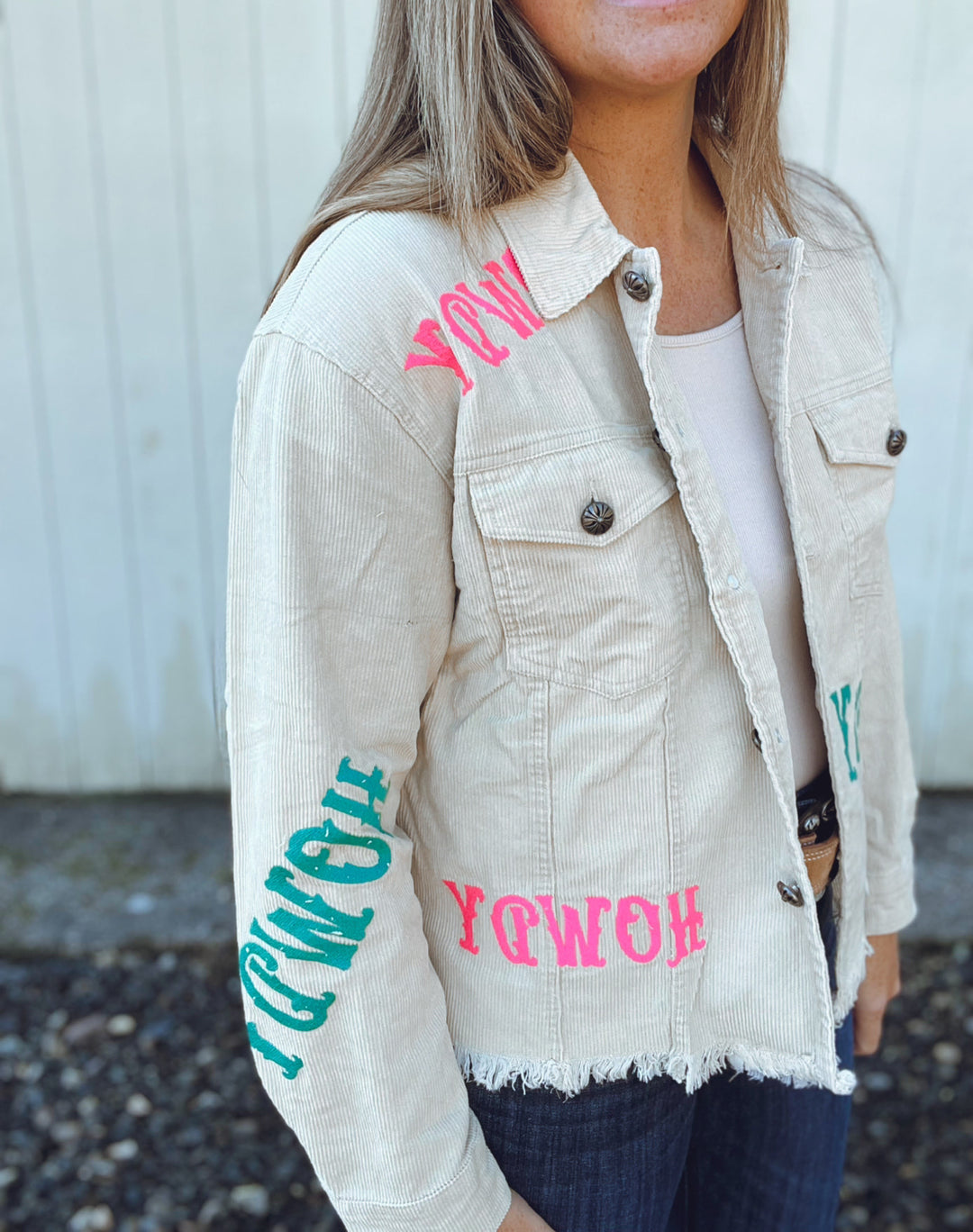 Howdy Corduroy Jacket – Baileymay