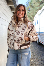 Load image into Gallery viewer, Western Horse Quilted Jacket
