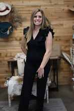 Load image into Gallery viewer, Women's ruffle jumpsuit 
