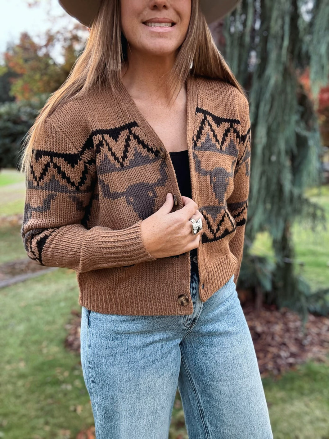 Stetson Vintage Crop Sweater
