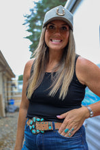 Load image into Gallery viewer, Gold Horseshoe Trucker Hat
