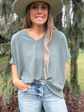 Load image into Gallery viewer, Ash Jade V-Neck
