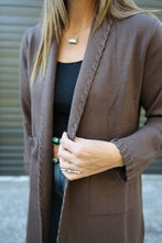 Load image into Gallery viewer, Essential Espresso Cardigan
