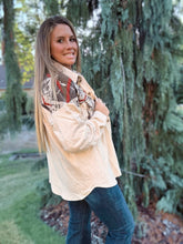 Load image into Gallery viewer, Stone Aztec Shirt Jacket
