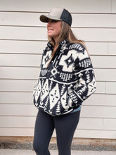 Load image into Gallery viewer, Aztec Snap Front Sweatshirt

