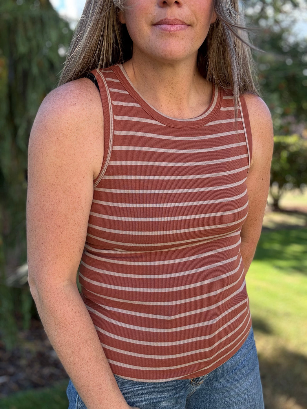 Edlin tank Stripe