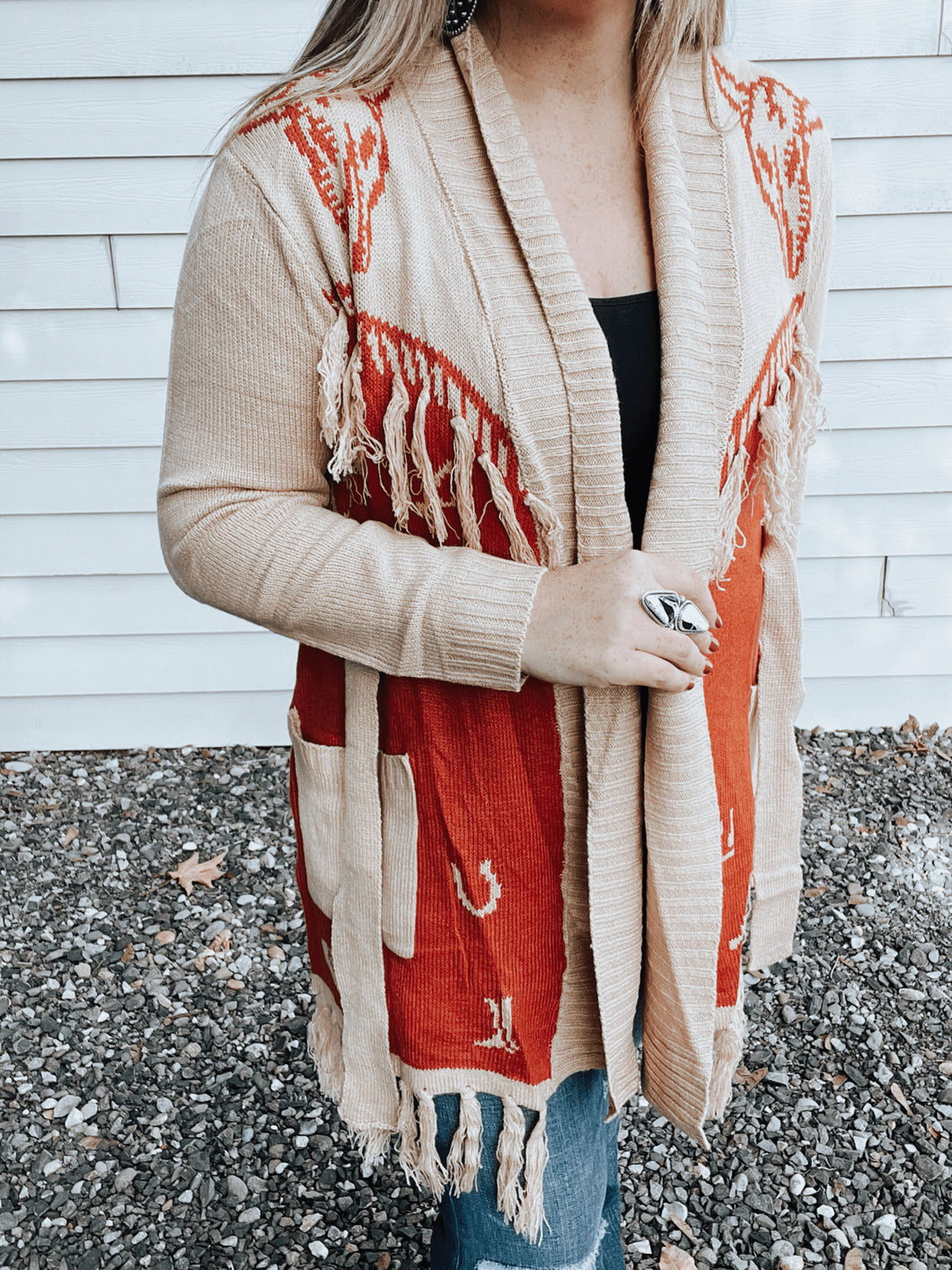 Bull Head Cardigan