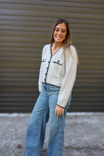 Load image into Gallery viewer, Grey Stitch Pocket Sweater
