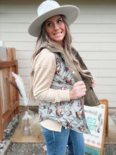 Load image into Gallery viewer, Horse Puffer Vest
