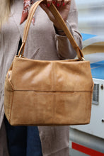 Load image into Gallery viewer, whiskey color shoulder bag by hobo brand. 
