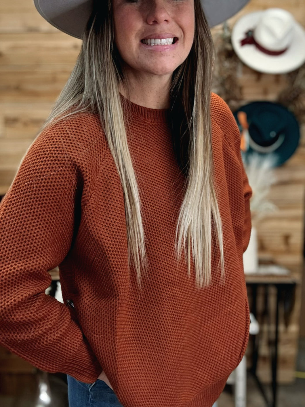 Buffalo Button Sweater