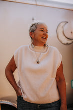 Load image into Gallery viewer, Mock Neck Short Sleeve Sweater
