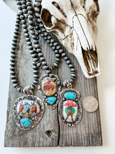 Load image into Gallery viewer, Cowboy on Horse Necklace
