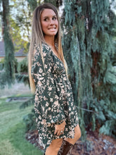 Load image into Gallery viewer, Long Sleeve Floral Dress
