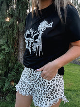 Load image into Gallery viewer, White Leopard Shorts
