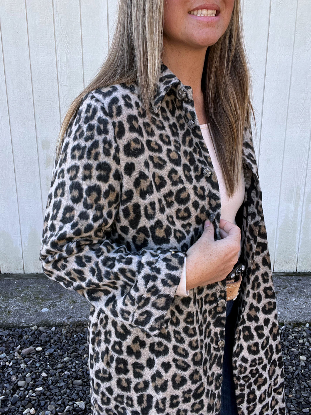 Leopard Beth Jacket