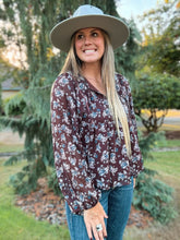 Load image into Gallery viewer, Floral Babydoll Top
