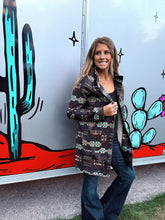 Load image into Gallery viewer, Cabin Fever Aztec Jacket
