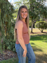 Load image into Gallery viewer, Edlin tank Stripe
