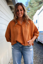 Load image into Gallery viewer, Auriane Camel Blouse
