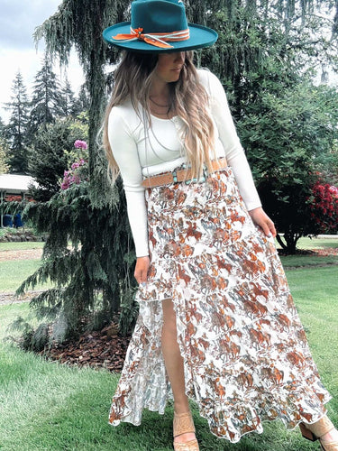 Buckaroo Maxi Skirt