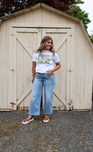 Load image into Gallery viewer, Vintage Floral Flag Tee
