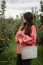 Load image into Gallery viewer, Winter Rose Oversized Side Slit Sweater
