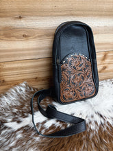 Load image into Gallery viewer, Tooled Crossbody Bag
