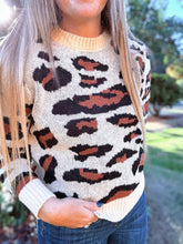 Load image into Gallery viewer, Leopard Pullover Sweater
