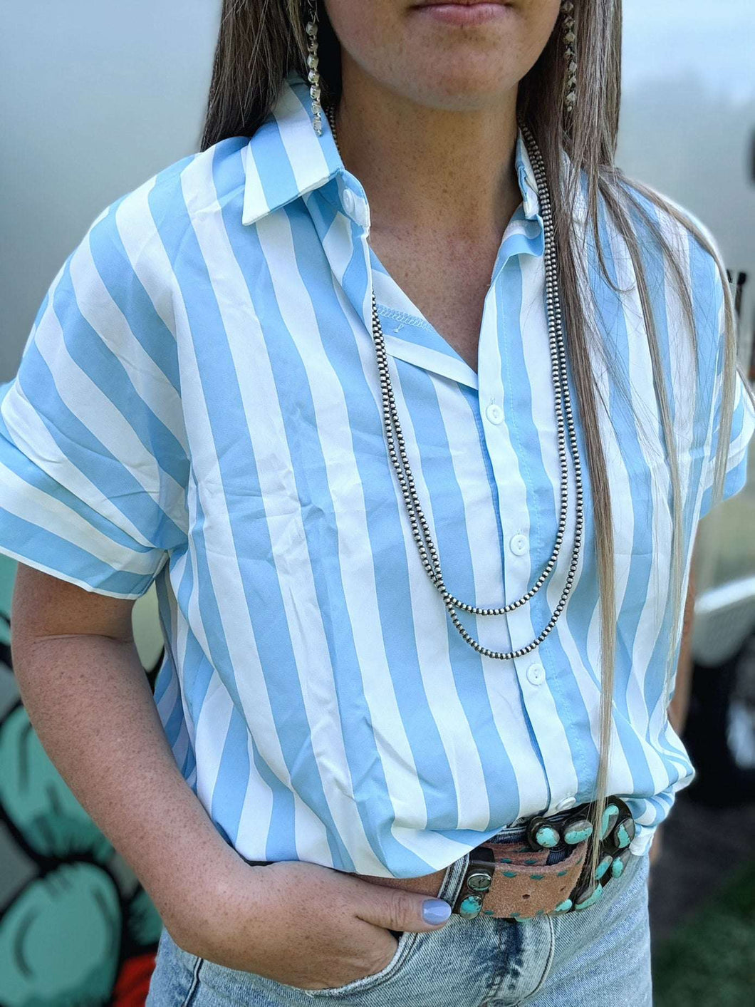 Trendy Stripe Shirt