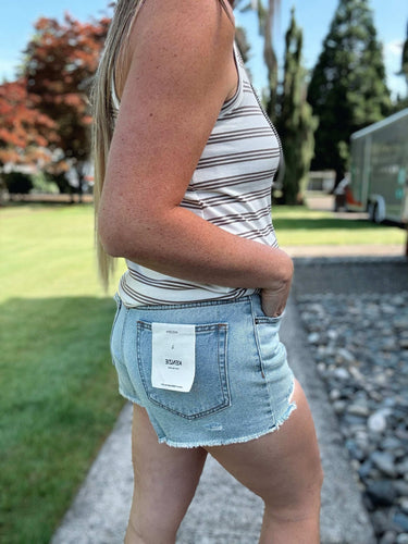 Kenzie Mid Rise Shorts