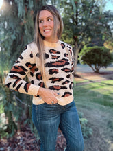 Load image into Gallery viewer, Leopard Pullover Sweater
