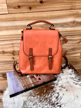Load image into Gallery viewer, Brooks Convertible Backpack Orange
