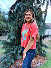 Load image into Gallery viewer, Prickly Cactus Long Crop Tee
