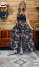 Load image into Gallery viewer, Floral Drawstring Maxi Skirt
