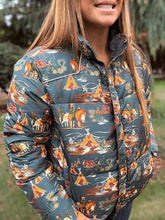 Load image into Gallery viewer, Western Puffer Coat
