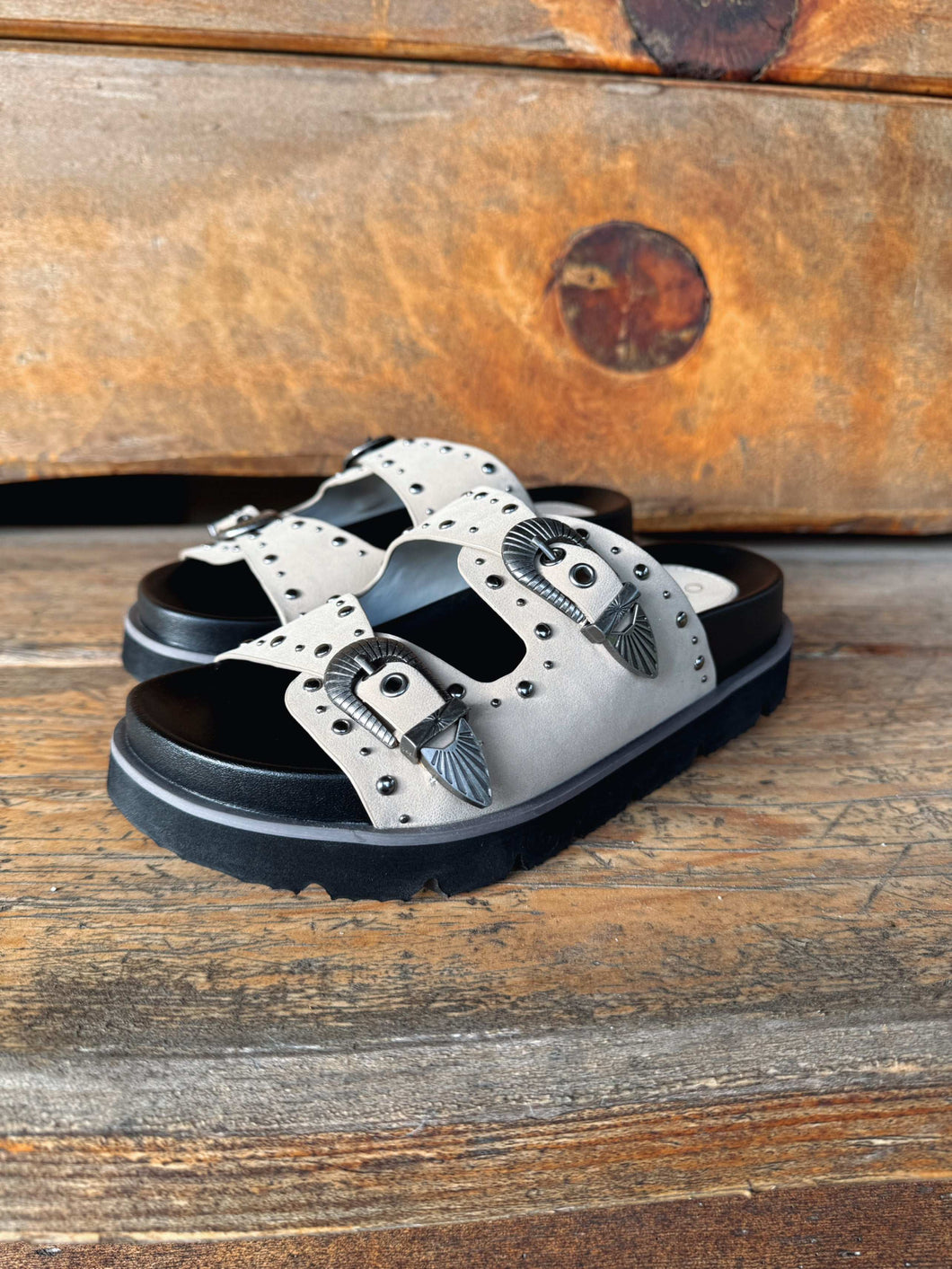 Western Buckle Slides