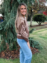 Load image into Gallery viewer, Mocha Knitted Sweater
