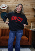 Load image into Gallery viewer, Black Collegiate Oversized Sweatshirt
