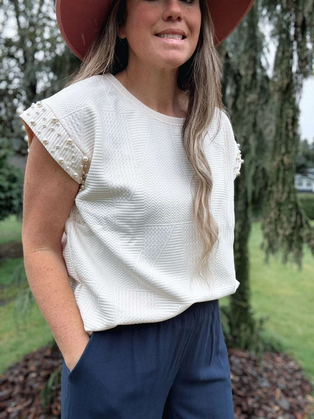 Pearl Knit Top