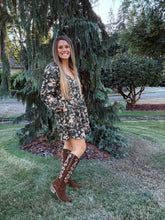 Load image into Gallery viewer, Long Sleeve Floral Dress
