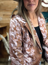 Load image into Gallery viewer, Faux Cowhide Blazer
