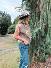 Load image into Gallery viewer, Mock Neck Short Sleeve Mocha
