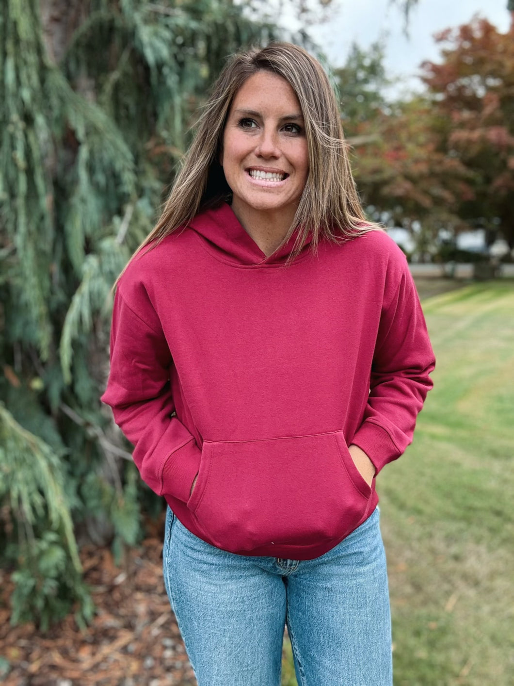 Basic Cabernet Hoodie