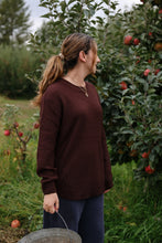 Load image into Gallery viewer, Brown Midweight Sweater
