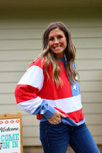 Load image into Gallery viewer, Mineral Washed American Flag Crew
