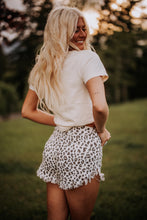 Load image into Gallery viewer, White Leopard Shorts
